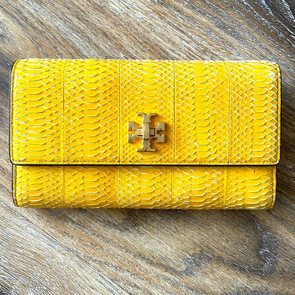 Tory Burch Handbags - Tory Burch Kira Exotic Continental Wallet